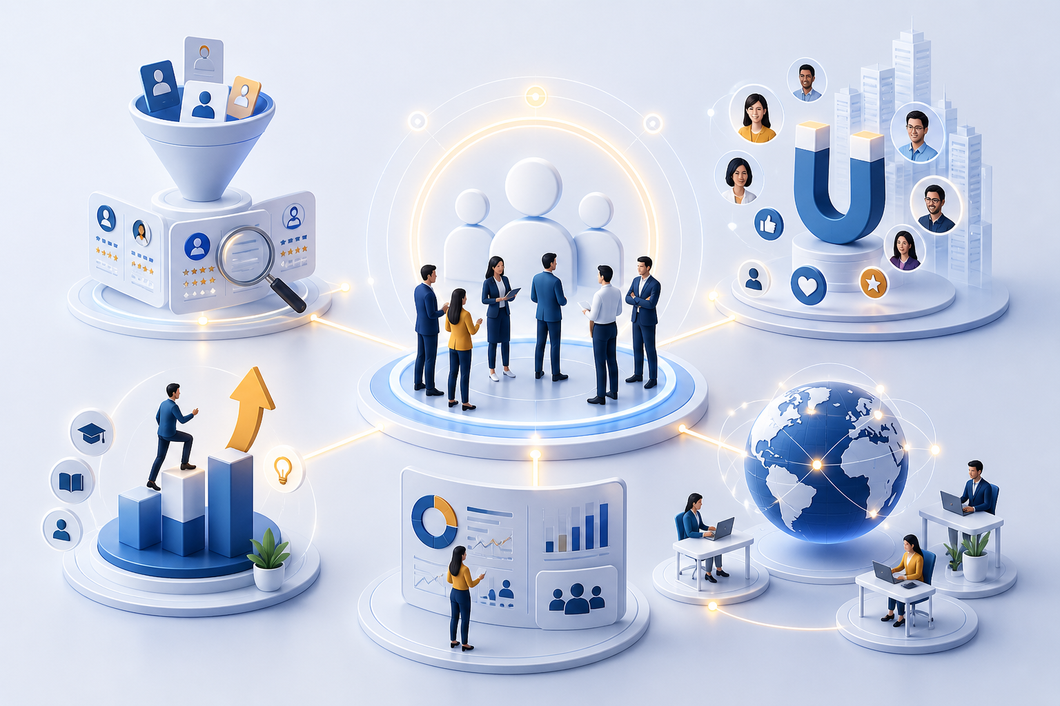 Làm thế nào để HR không phụ thuộc vào một Recruiter giỏi?