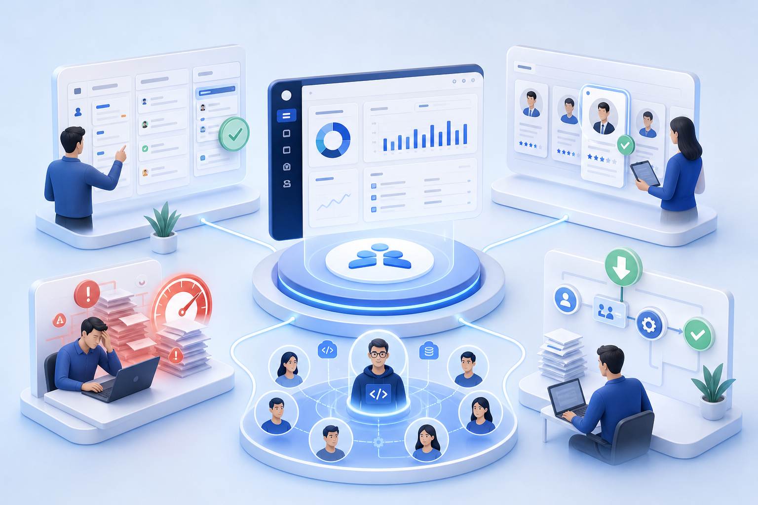 Cách phát hiện Recruiter đang quá tải trước khi hiệu suất giảm