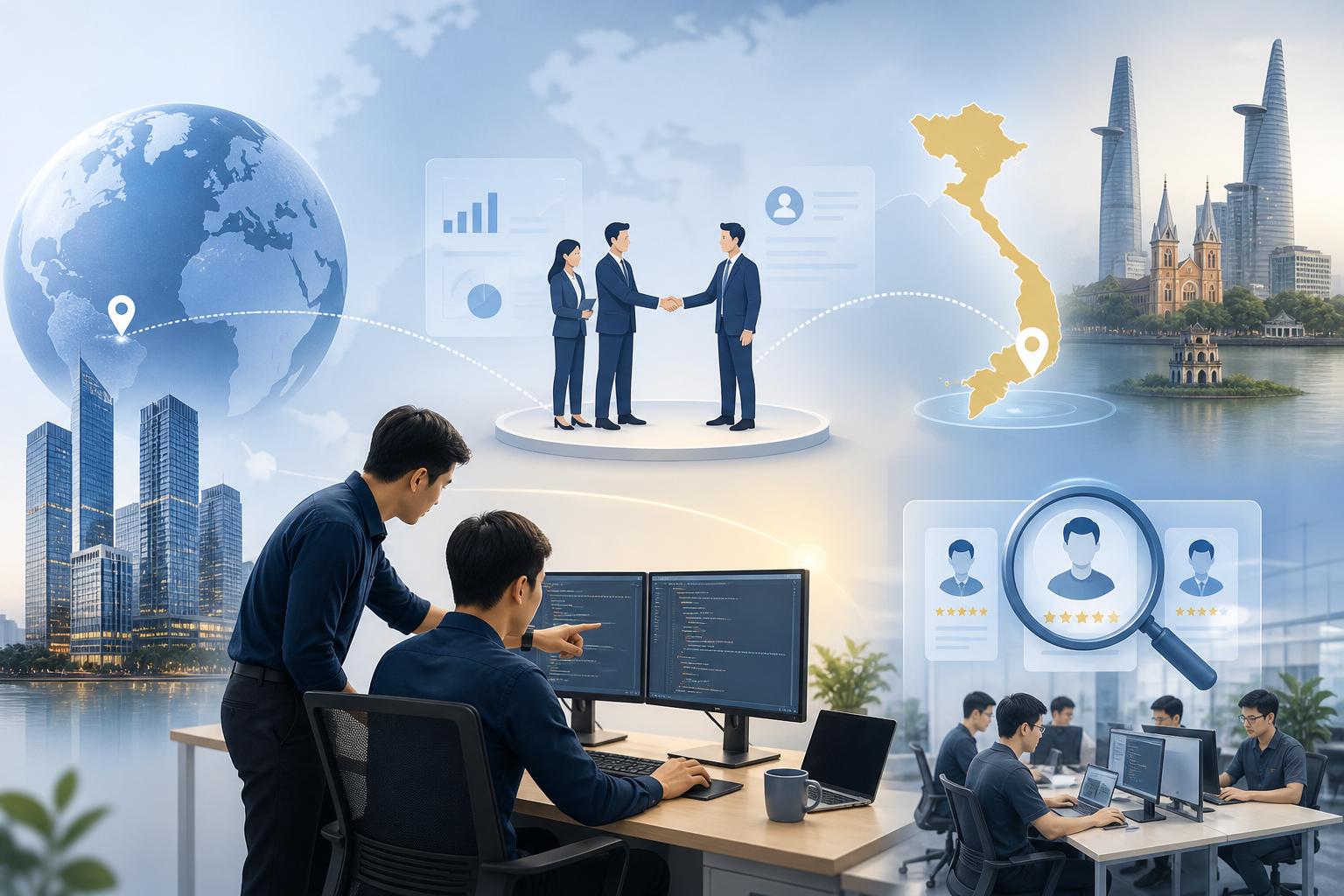 Doanh nghiệp nước ngoài mở dự án tại Việt Nam nên sử dụng IT Onsite như thế nào?