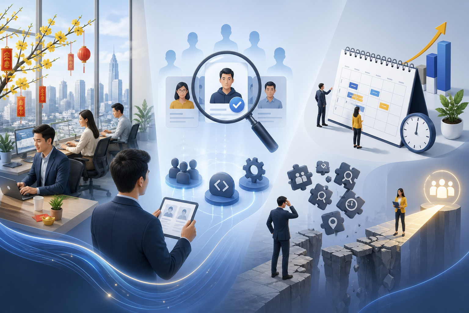Sau Tết 2027 đi làm ngày nào? HR cần chuẩn bị gì để tuyển dụng nhân sự?