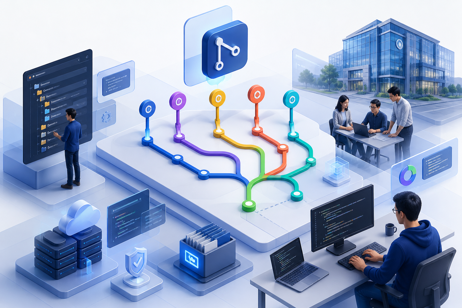 Git Flow là gì? Quy trình sử dụng Git trong doanh nghiệp IT