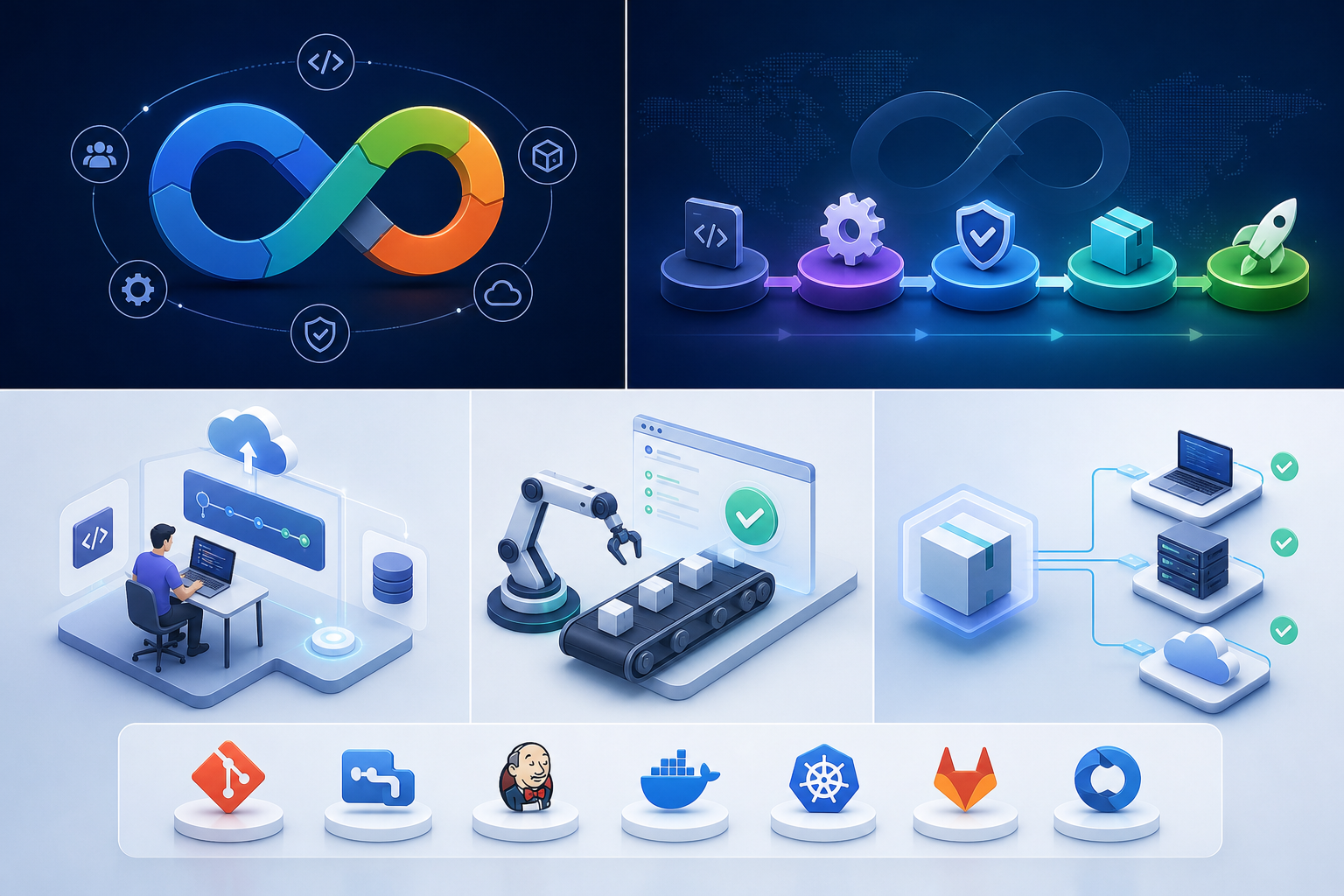 CI/CD là gì? Kiến thức DevOps cơ bản cho người mới đi làm