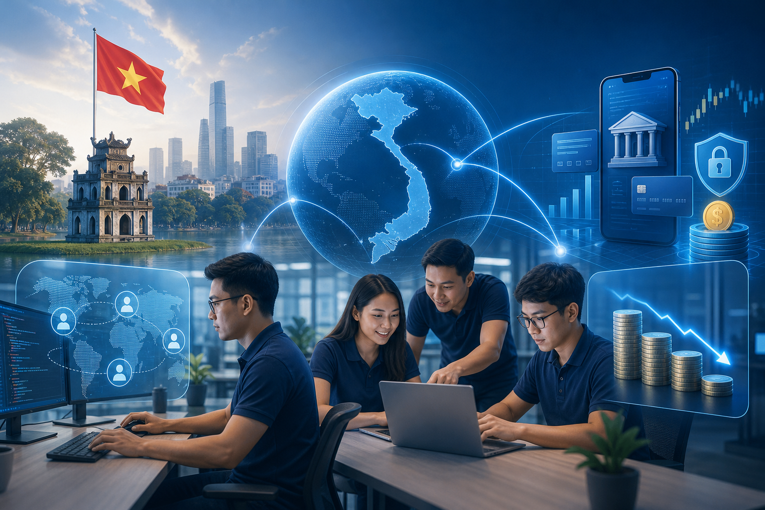 Vietnam Software Outsourcing for FinTech Companies: Teams, Skills and Costs