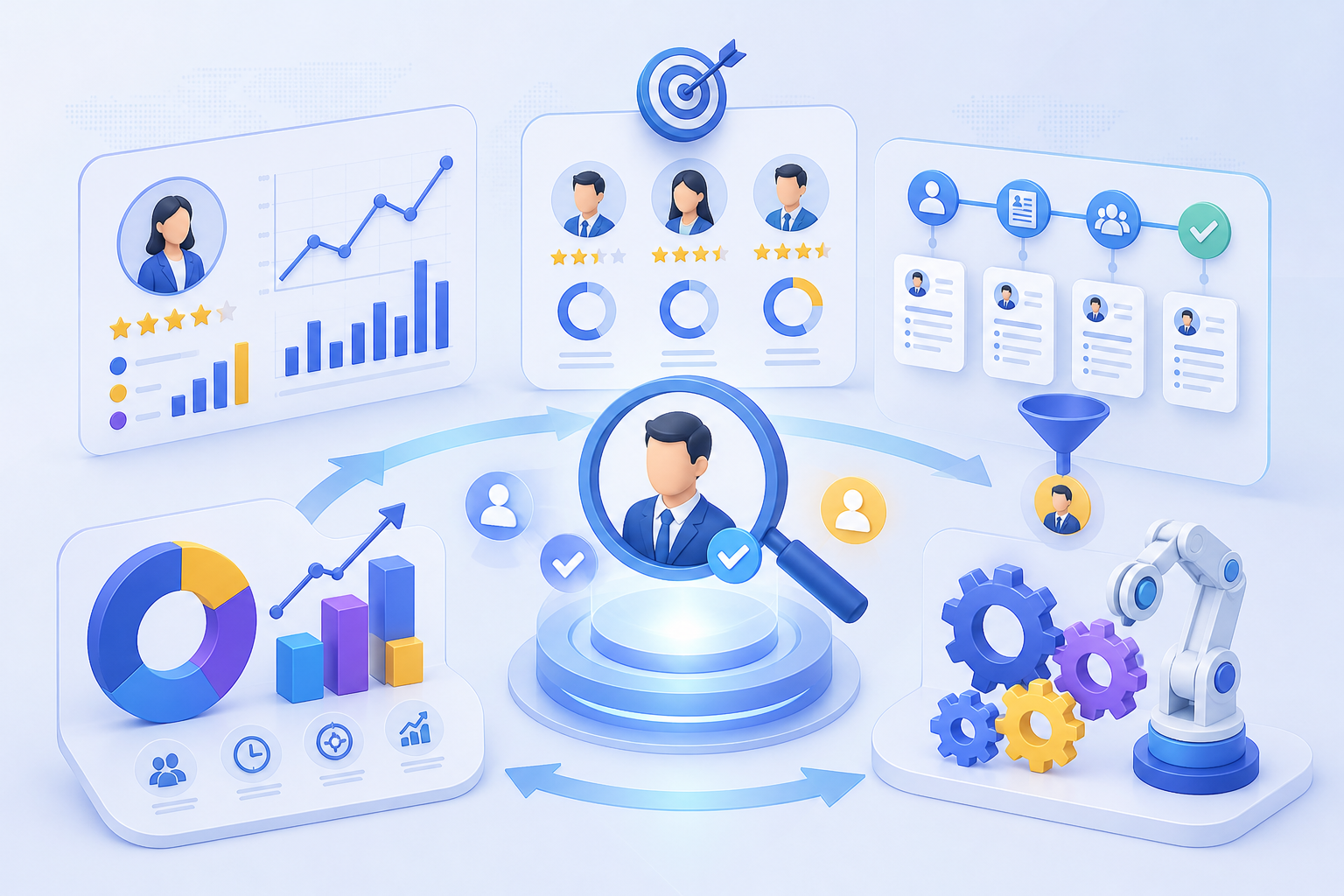 Cách phân tích năng suất của từng Recruiter bằng dữ liệu