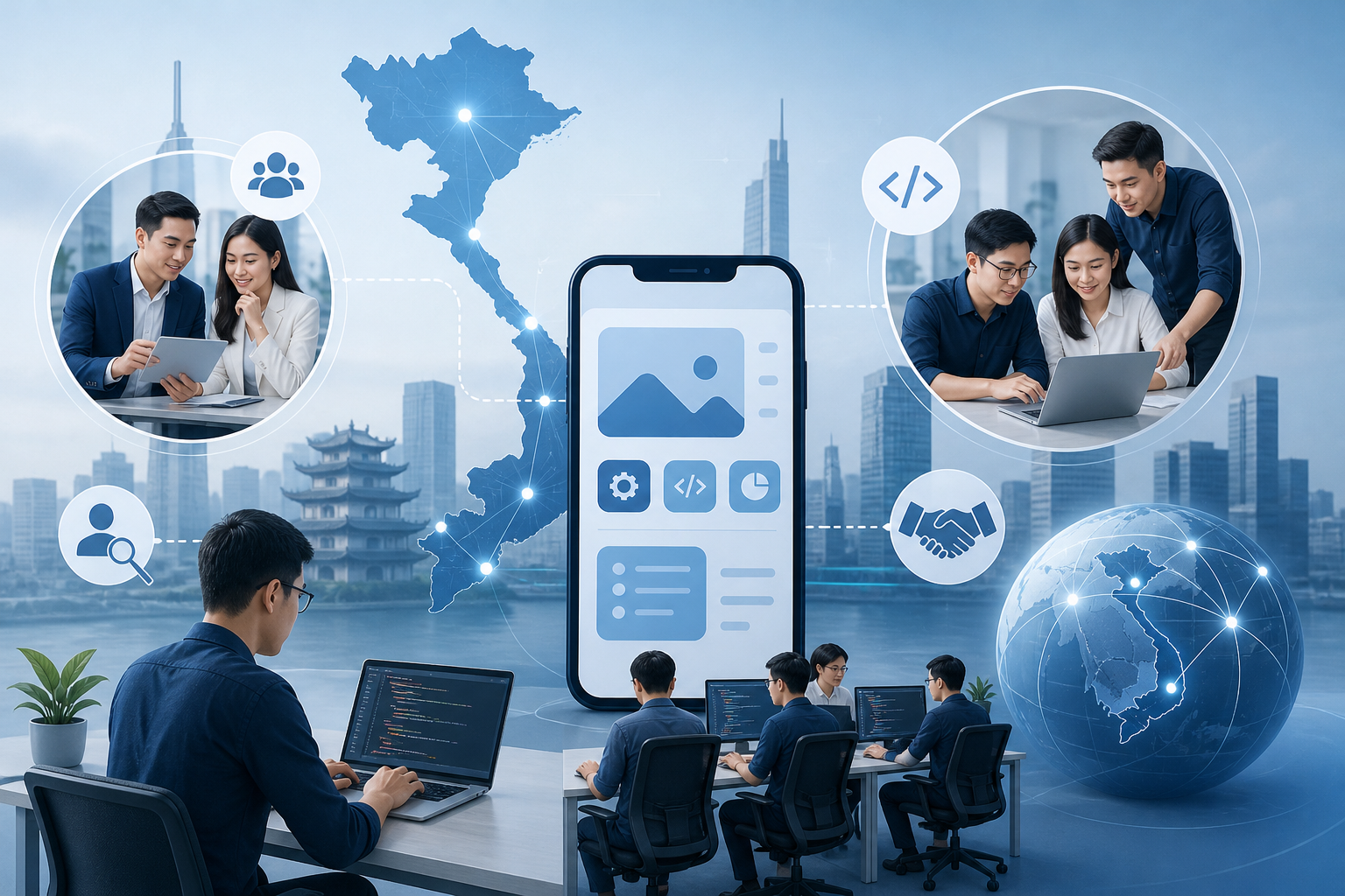 How to Build a Mobile App Development Team in Vietnam