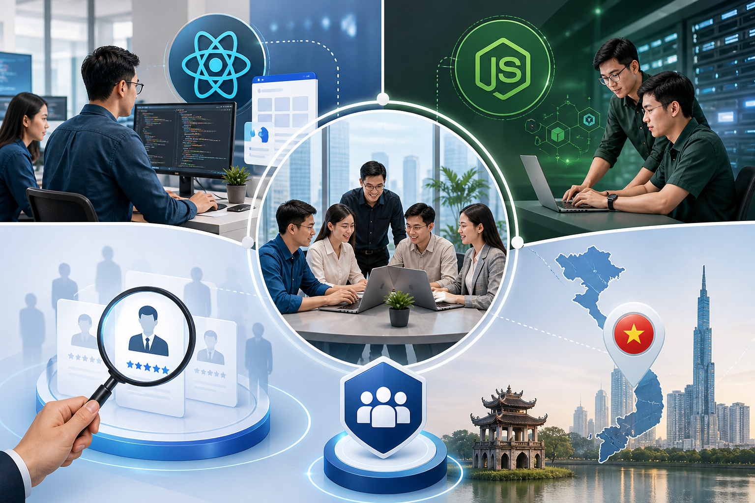 How to Build a Dedicated React and Node.js Development Team in Vietnam