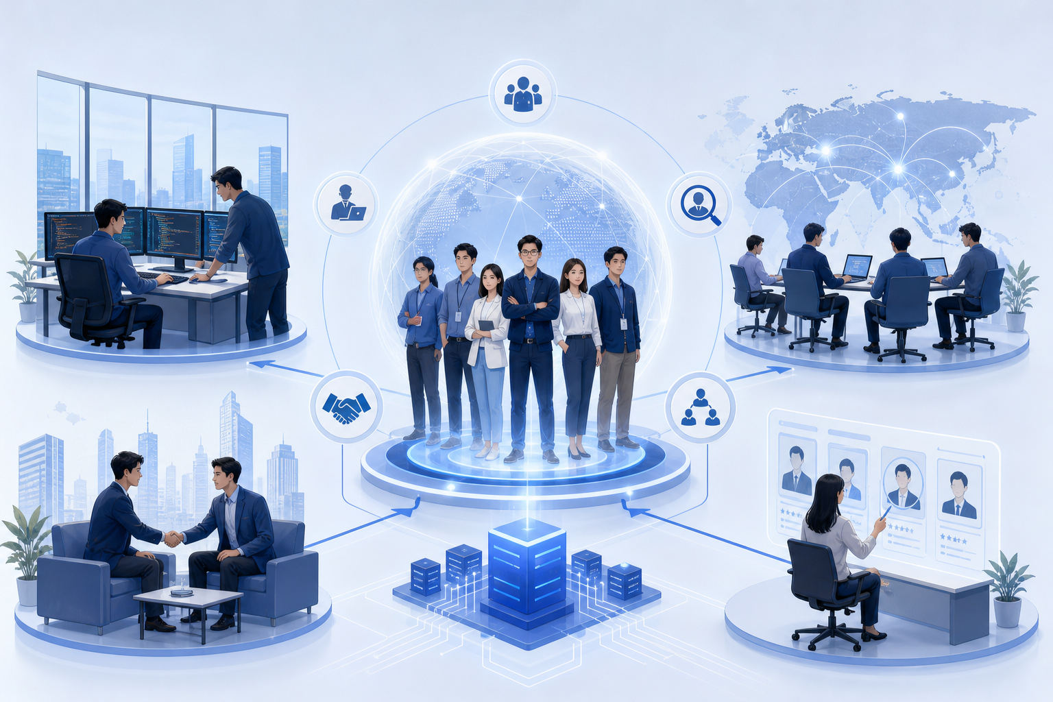 Thuê kỹ sư IT onsite hay thuê Outsourcing: Đâu là mô hình phù hợp?