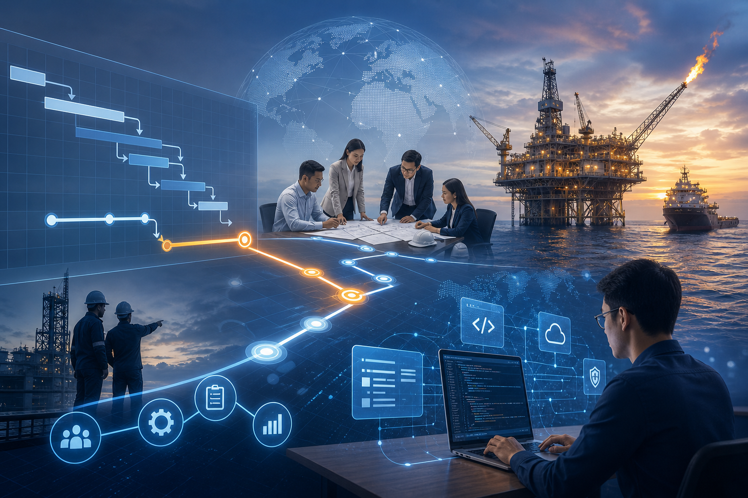 Kỹ Năng Xác Định Critical Path Trong Dự Án Offshore