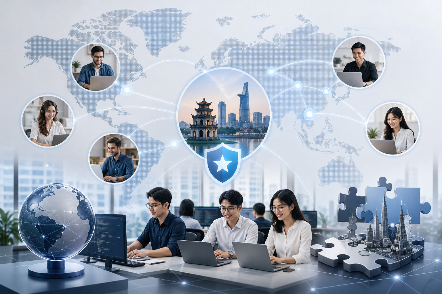 How to Build a Remote IT Team in Vietnam for Your International Business