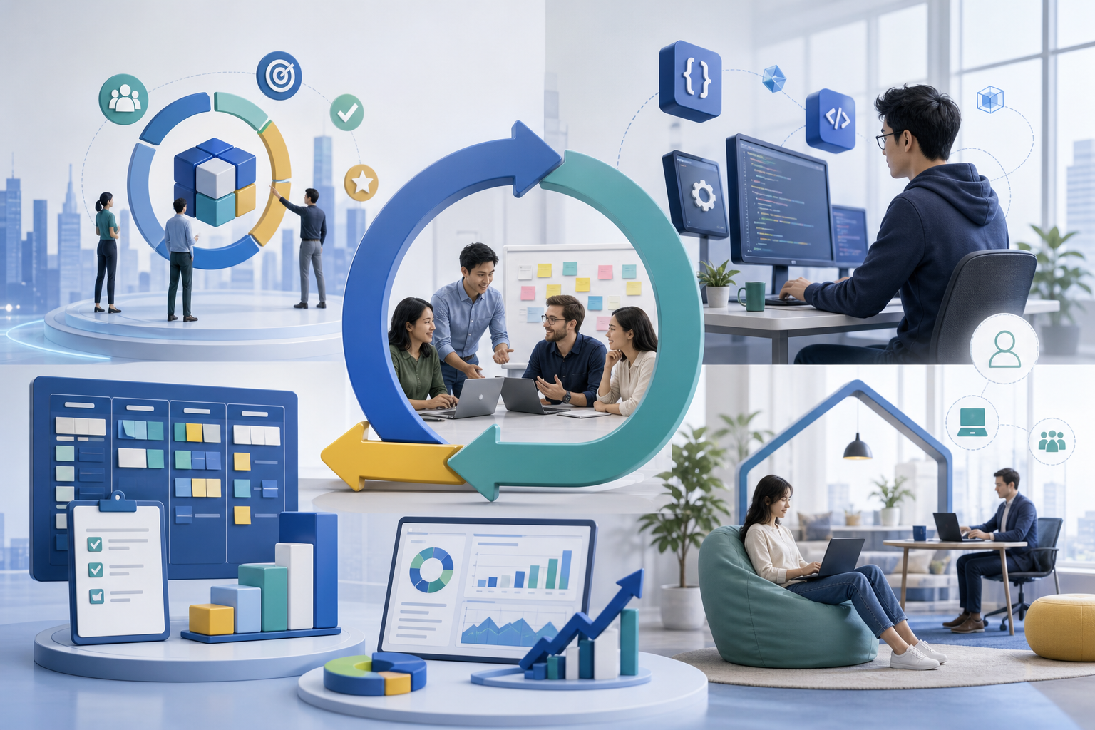 Scrum là gì? Một ngày làm việc của Developer trong team Scrum