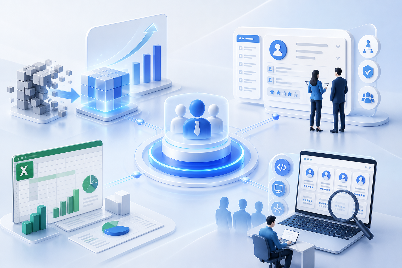 Từ Excel đến HRM: Khi nào doanh nghiệp cần chuyển đổi hệ thống quản trị nhân sự?