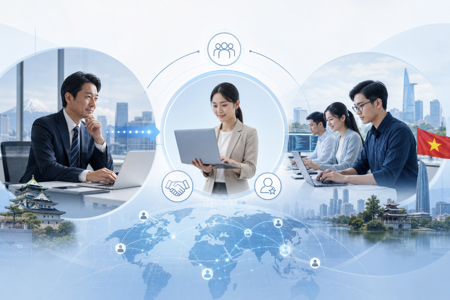 日本企業向けベトナム人ITエンジニア派遣サービス｜採用から就業まで解説