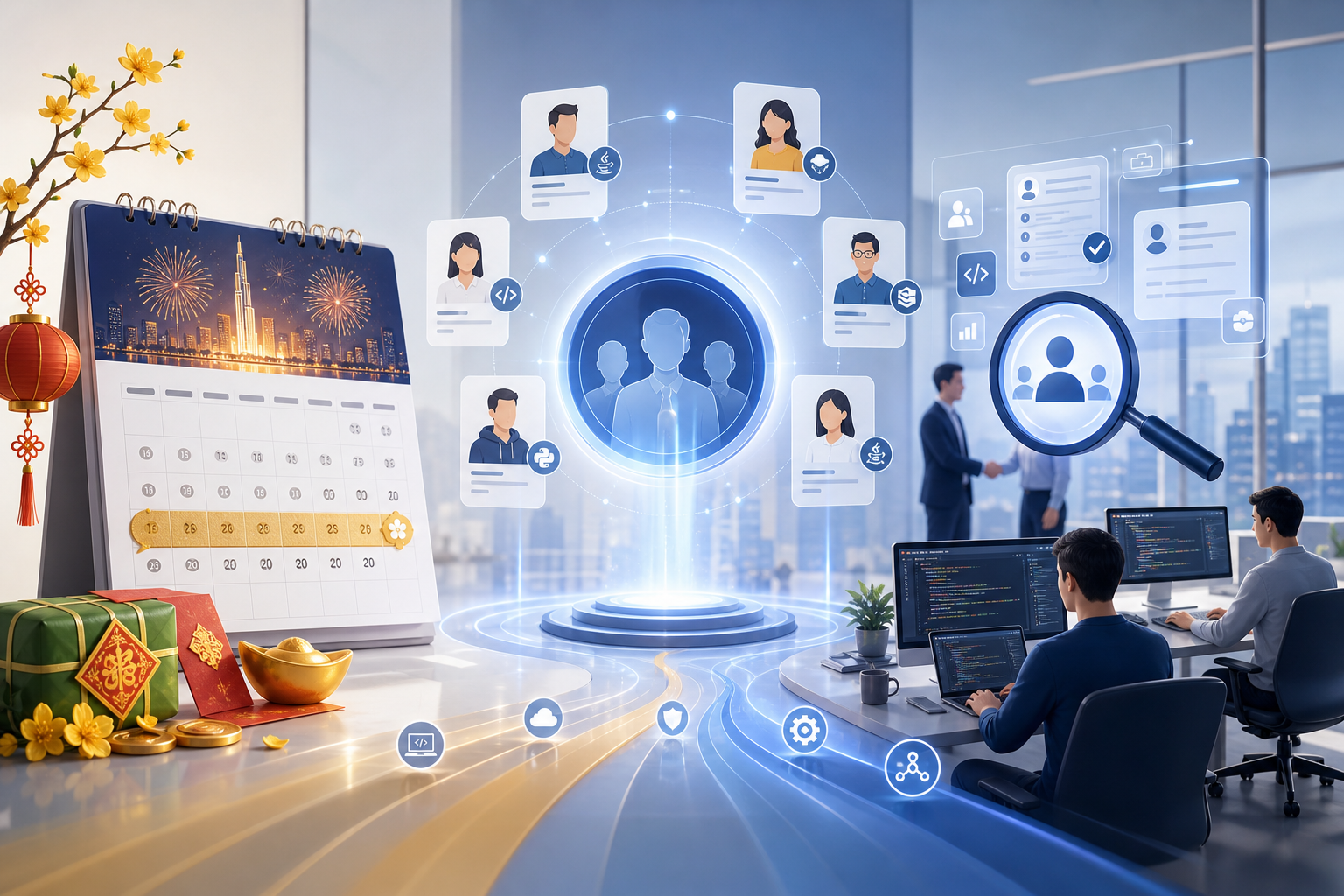 Lịch nghỉ Tết 2027: Khi nào ứng viên IT bắt đầu tìm việc trở lại?