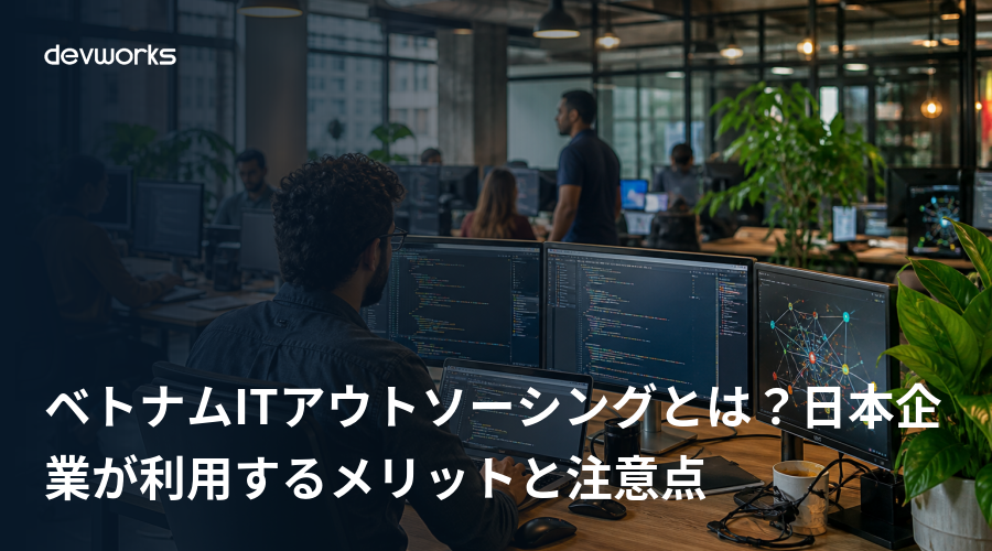 ベトナムITアウトソーシングとは?日本企業が利用するメリットと注意点