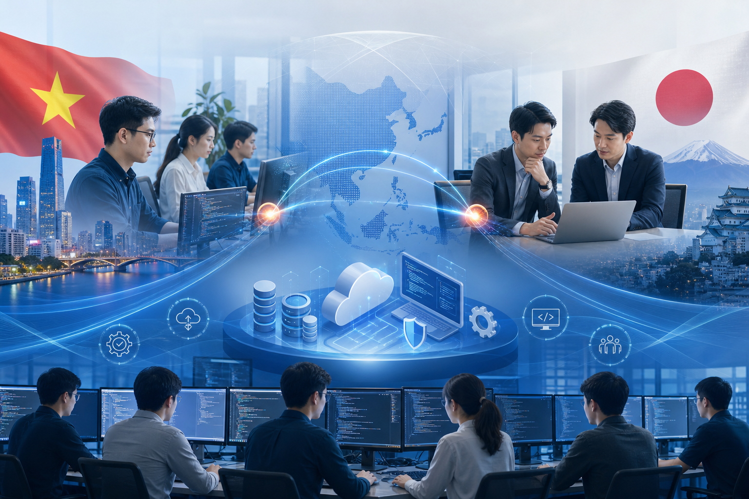 日本企業向けベトナムITアウトソーシングサービス｜開発から運用まで対応