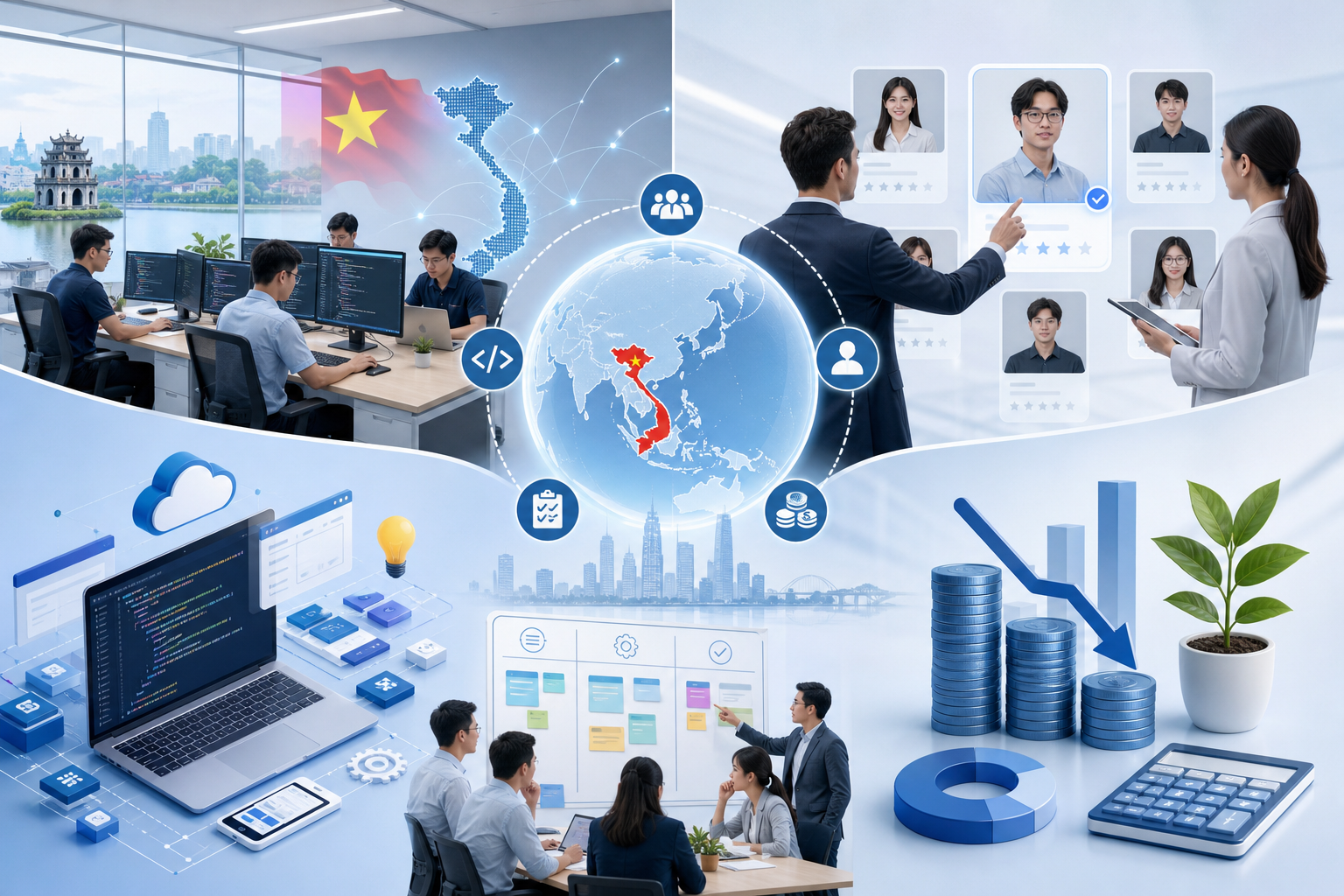 ベトナムオフショア開発会社を選ぶ際に確認すべき10のポイント