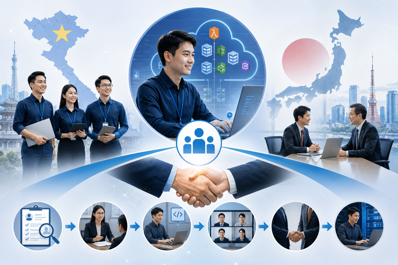ベトナム人AWSエンジニアを日本企業へ派遣する方法