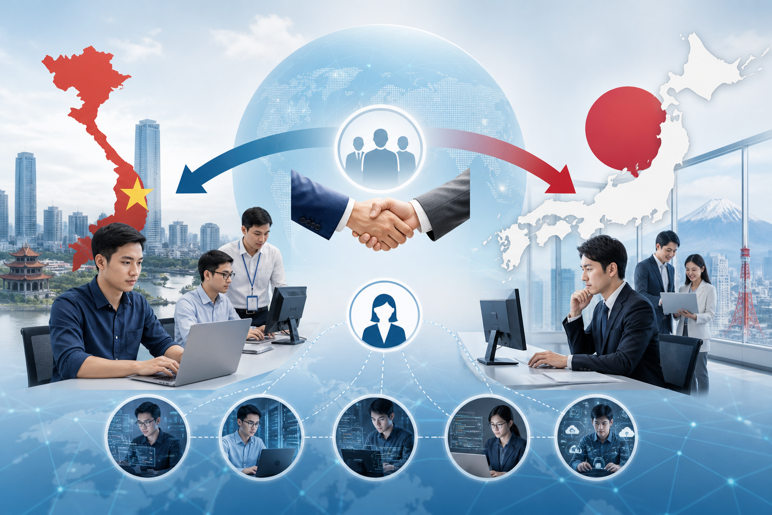 ベトナム人インフラエンジニアを日本企業へ派遣する方法