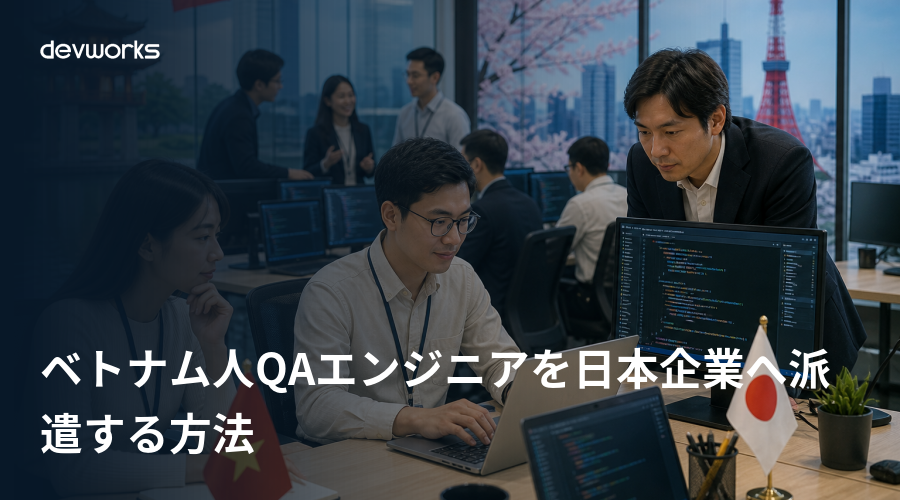 ベトナム人qaエンジニアを日本企業へ派遣する方法